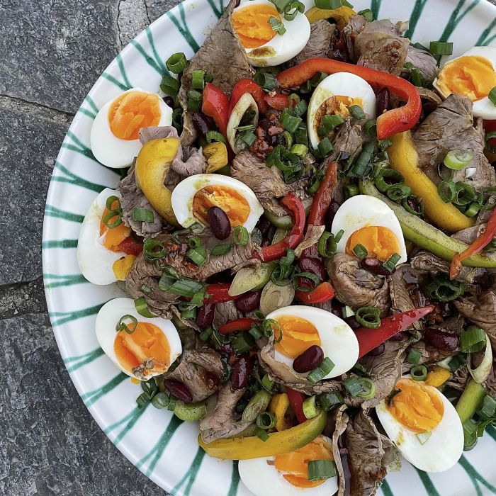 Steirischer Rindfleischsalat mit Käferbohnen | Die Kücheninsel